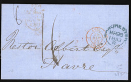 GREAT BRITAIN. 1853. Manchester. EL. VF. - ...-1840 Precursori