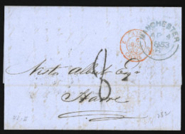 GREAT BRITAIN. 1853. Manchester. EL. Maritime. VF. - ...-1840 Prephilately