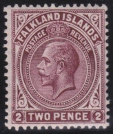 Falkland  Islands    .   SG    .   75         .   *      .     Mint Hinged - Other & Unclassified