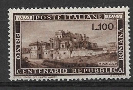 ITALY 1949 1ST REPUBLIC MH - 1946-60: Mint/hinged