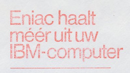Meter Cut Netherlands 1987 Eniac - IBM Computer - Informática