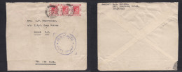 HONG KONG. 1950 (10 Oct) HK Po 7 - Philippines, Camp Guivan, Samar. 60c Multifkd Env With IRO-UNEC Post Office Special C - Sonstige & Ohne Zuordnung