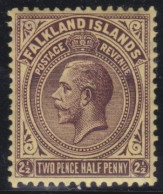 Falkland  Islands    .   SG    .   77        .   *      .     Mint Hinged - Other & Unclassified