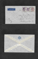 HONG KONG. 1938 (23 Nov) Victoria - Germany, Berlin. Air Multifkd Env At 1,20 $ Rate $1 Stamp On Chalky Paper. VF. - Other & Unclassified