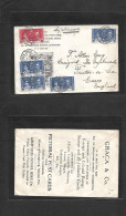 HONG KONG. 1940 (23 Jan) Victoria - England, Essex, Frinton On Sea. Air Multifkd Env. Coronation Issue At 1,15 $ Rate. P - Sonstige & Ohne Zuordnung