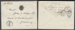 HAITI. 1889 (Feb - March). Free Swedish Consular Mail. Port Au Prince - Sweden, Gotheborg (23 March). Unfkd Env Carried  - Haïti