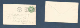 Great Britain - Stationery. 1938 (28 March) London - Hampstead 1/2d Green Stat Env Glasgow Empire Exhib Slogan Cachet (x - ...-1840 Prephilately