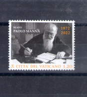 Vatican. Beato Paolo Manna. 2022 - Unused Stamps