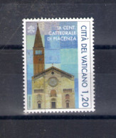 Vatican. IXe Centenaire De La Cathédrale De Piacenza. 2022 - Ongebruikt