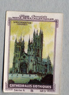 Nestlé - 4B - Cathedrales Gothiques, Gothic Cathedrals - 3 - Westminster, Londres, London - Nestlé