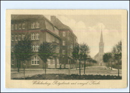 XX006795/ Hamburg Wilhelmsburg Postgebäude Und KIrche AK 1914 - Wilhemsburg