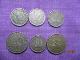 Malaysia - Straits Settlements Lot 6 Pièces - Malaysie