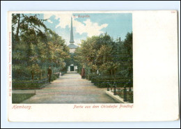 U8537/ Hamburg Ohlsdorf Ohlsdorfer Friedhof Ca.1900 AK - Noord