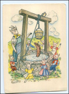 U8335/ Indanthren Reklame AK Märchen Der Wolf Und Die Sieben Geißlein Ca.1940 - Fairy Tales, Popular Stories & Legends