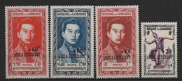 Cambodge - 1952  - Au Profit Des étudiants  - N° 18 à 21  - Neufs ** -  MNH - Cambodia