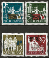 PAYS-BAS: Obl., YT N°787 à 790, Série, TB - Used Stamps