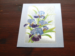 72755-   GLITTER CARD / BLOEMEN / FLOWERS / BLUMEN / FLEURS / FIORI / FLORES - Flowers