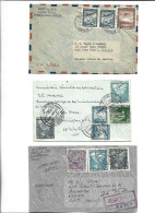 CHILE - POSTAL HISTORY LOT - AIRMAIL - Cile