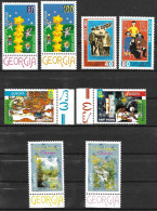 Géorgie Europa Lot 8 Timbres  Neuf** - Géorgie