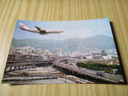 Hong Kong - Tsoihung Road And Civil Aviation Building With Busy Traffic. - Chine (Hong Kong)