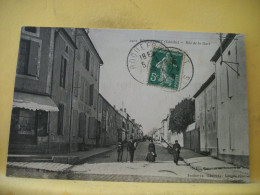 40 2775 CPA 1916 - 40 ROQUEFORT - RUE DE LA GARE - ANIMATION - Roquefort