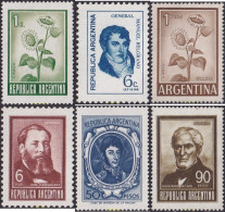 727263 MNH ARGENTINA 1970 SERIE CORRIENTE - Nuevos