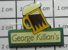 511D Pin's Pins / Beau Et Rare / BIERES / BIERE FAUSSEMENT IRLANDAISE GeORGe KILLIAN'S - Bière