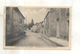 Saint Julien L'Ars, La Gendarmerie Et La Route De Poitiers - Saint Julien L'Ars