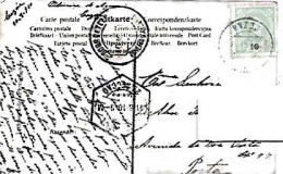 Portugal & Marcofilia, Fantasia, Senhora Oliveira De Azemeis A Porto 1910 (888) - Cartas & Documentos