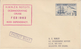 Ross Dependency HMNZS Rotoiti Feb 1962 (SR177) - Polar Ships & Icebreakers