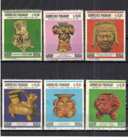 CHCT84 - Art, History, Sculpture, Epopeya Nacional, Complete Series, 1967, MH, Paraguay - Paraguay