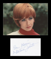 Marlène Jobert - French Actress - In Person Signed Card + Photos - 1999 - COA - Actors & Comedians