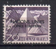 SWITZERLAND STAMPS, 1950 UN EUROPEAN OFFICE. Sc.#7O11. USED - Used Stamps