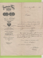 1925 / PARFUMERIE NINON RUE DU QUATRE SEPTEMBRE PARIS - Drogerie & Parfümerie