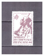 A.O.F.    N ° 11   .  1 F      OBLITERATION    LEGERE    .  SUPERBE  . - Used Stamps