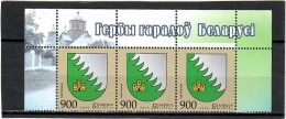Belarus 2010 . COA Of Hoinikov Town. 3v. Michel # 833 - Belarus
