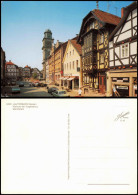 Lauterbach (Hessen) Marktplatz Geschäfte Apotheke Div. Auto-Modelle Autos 1980 - Lauterbach