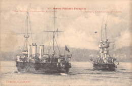 Bateaux - Guerre - Marine Militaire - Chayla - Chanzy - Croiseur - Militaria - Carte Postale Ancienne - Guerra