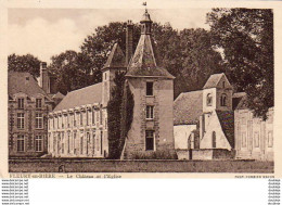 D77  FLEURY  EN BIERE  Le Château Et L'Eglise - Perthes