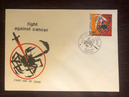PAKISTAN FDC COVER 1979 YEAR CANCER ONCOLOGY HEALTH MEDICINE STAMPS - Pakistan