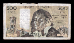 Francia France 500 Francs Pascal 1981 Pick 156e Bc F - 500 F 1968-1993 ''Pascal''