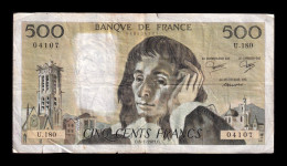 Francia France 500 Francs Pascal 1983 Pick 156e Bc F - 500 F 1968-1993 ''Pascal''