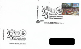 SPAIN. POSTMARK. 25TH ANNIVERSARY "VIDAL MENENDEZ" REGIONAL POSTMARK AWARD. AVILES. 2023 - Otros & Sin Clasificación