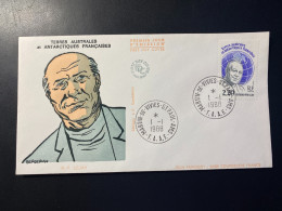 Enveloppe 1er Jour "Hommage Au Révérend Père Lejay" - 01/01/1988 - 133 - TAAF - Saint Paul - FDC