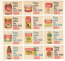 Germany 12 Old Matchbox Labels  SPAR - Boites D'allumettes - Etiquettes