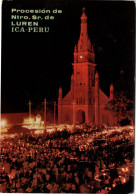 PERÚ - ICA - Moderna Vista Nocturna Del Santuario Del Señor De Luren - Perù