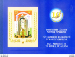 10° Dell'Indipendenza 2001. Libretto. - Tayikistán