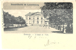L- DIEKIRCH : L'Hôtel De Ville. Carte Impeccable. - Diekirch