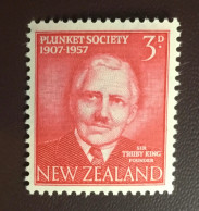 New Zealand 1957 Plunket Society MNH - Ungebraucht