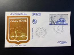 Enveloppe 1er Jour "B.A.P. Jules Verne" - 01/01/1988 - 136 - TAAF - Iles Kerguelen - Bateaux - FDC